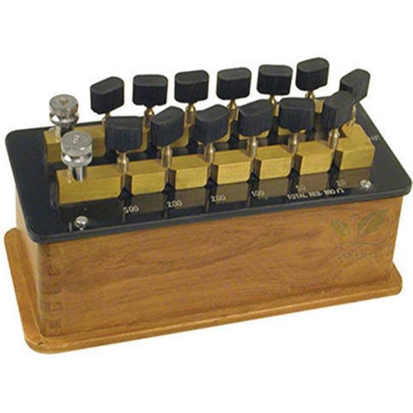 Resistance Box Plug Type (Constantan / Manganin Coil)