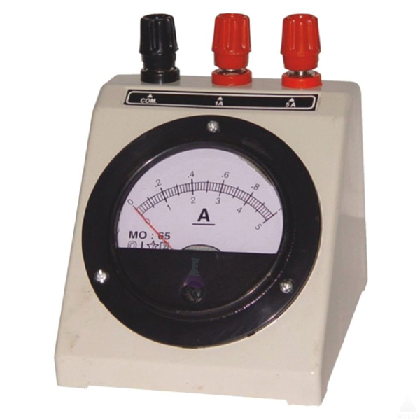 Moving Coil Meter, Round Dial, Top Terminal