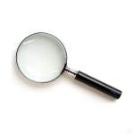 Hand Lens Magnifier with Plastic Handle