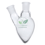 Flask Pear shape with Two Neck